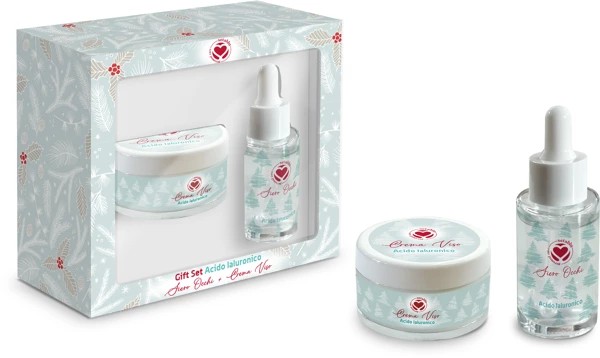 Face cream and eye serum set