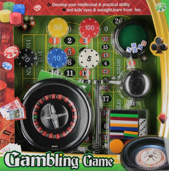 Roulette game 33x33x7 Mc Box window