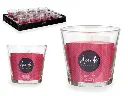 [41642] Bougie verre pomme et cannelle 28h