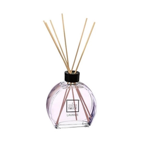Diffuseur verre haly lavande 100ml, violet clair
