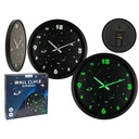 [79/3302] Horloge murale, Espace, brille dans le noir