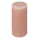[103114G] Bougie ronde olia rose 6.8x14, rose clair