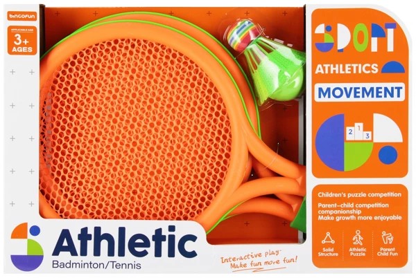 Athletic Move Badminton/Tennis Raquettes de plage + accessoires 39x26x5 