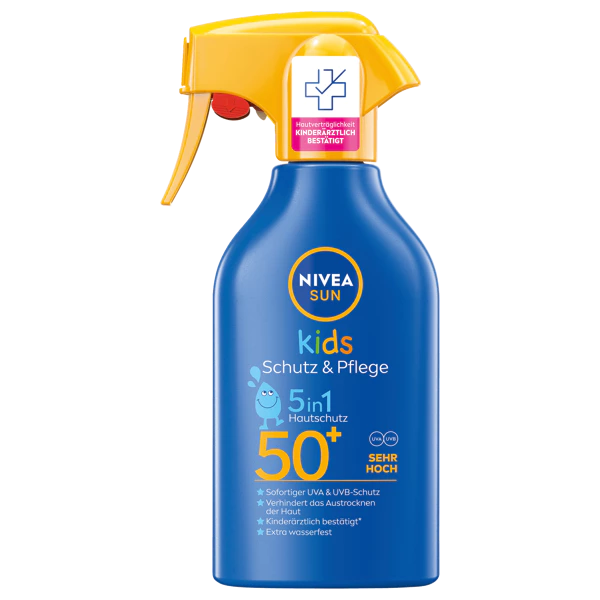 Nivea sun kids spray solaire sf50+, flacon 250ml