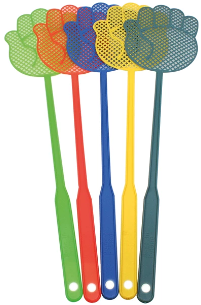 Tapette à mouche main 48,5cm, colorée assorti