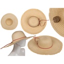 [776174] Elegant chic bow straw hat