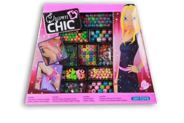 Ensemble de perles Charm Chic