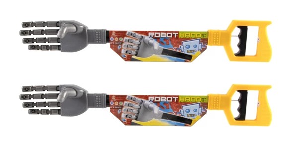 Main de Robot, couleurs ass.