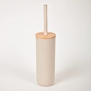 [124086] Sand-colored polypropylene toilet brush