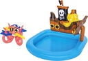 [52211] (52211) Aire de jeux pataugeoire Bateau teuf teuf 140 x 130 x 104 cm