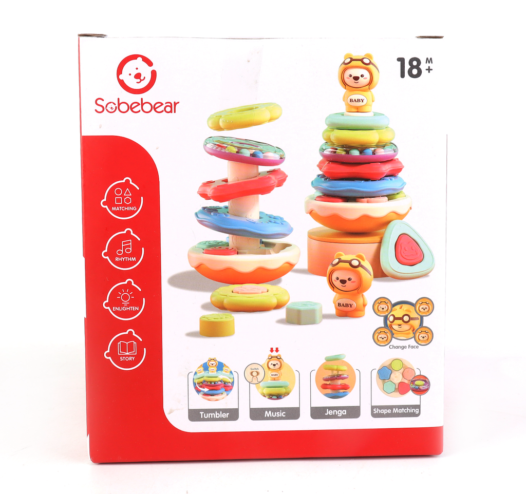 BABY JENGA/PYRAMID STACKING RINGS