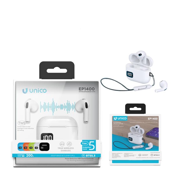 UNIC Ecouteurs Bluetooth TWS