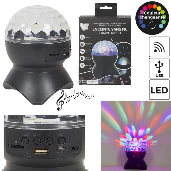 Disco wireless speaker