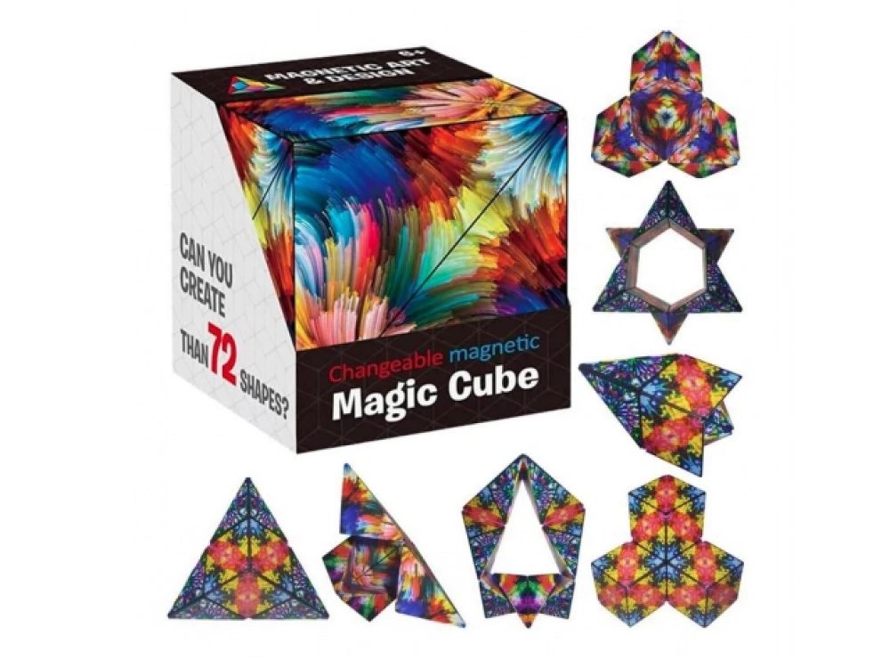 Cube magnétique 6cm 