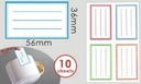 ETIQUETTES AUTOCOLLANT 10 FEUILLE FOSKA 