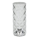 Lampe de table LED rechargeable Crystal + télécomm 