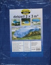 Bâche 2 x 3 m bleue 