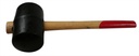Rubber hammer for flat slab Ø90 mm