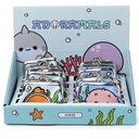 Porte-Monnaie Fermeture Click Clac Animaux Marins