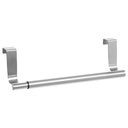 Patere porte metal barre noxy, argent