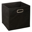 Boite rangement 31x31 noir