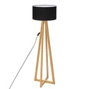 Black floor lamp NR H141