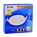 Built -in LED panel - 16 watts - white round