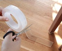 Ruban adhesif double face transparent