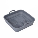 Foldable silicone mold for hot air oven