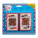 Cartes à jouer 2 pc