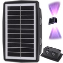 Lampe de façade solaire LED avec capteur