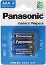 Batterie Panasonic AAA 4 Pack