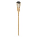 Torche solaire extérieur bambou maceo naturel h70,