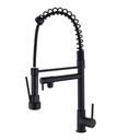Telescopic kitchen sink faucet
