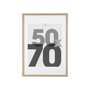 cadre photo naturel eva 50x70 dis, beige