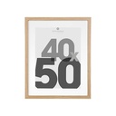Cadre photo naturel Eva 40x50 