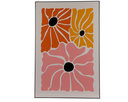 Canvas painting 60x90cm pine/ore/ge flowers