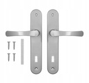 Poignee de porte pour portes 72 argent biscuit clé