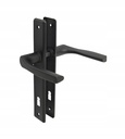 Door handle for doors 72, key, black, adgo
