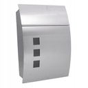 Semi-circle stainless steel mailbox