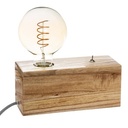 Lampe socle Tibu naturel 