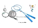 Set de badminton – 2 raquettes + 1 volant – Mix 60 cm