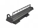 Sliding wardrobe hanger