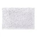 Maxi chenille rug 50x80 cm, white