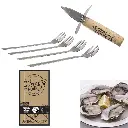 Coffret huitres avec couteau x1 et fourchettes x4