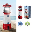 Phare solaire à LED, 28 cm 