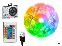 Bande LED RGB de 5 m avec télécommande
