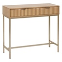 Console 2 tiroirs Tasso, beige