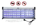 Appareil anti-insectes professionnel UV, portée 350 m²