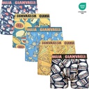 Paquet de 5 boxers en coton pour hommes GVG-5079